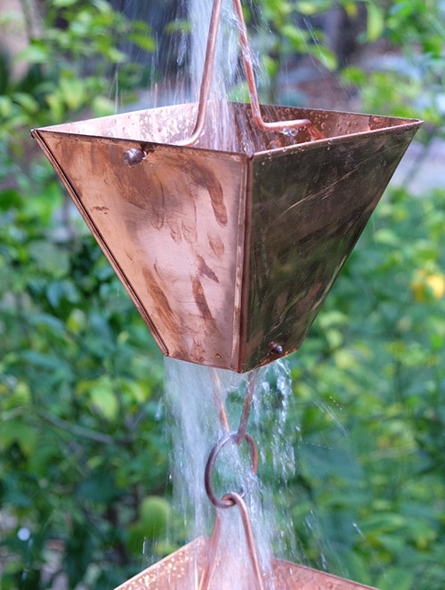 XL Square Cups - Copper